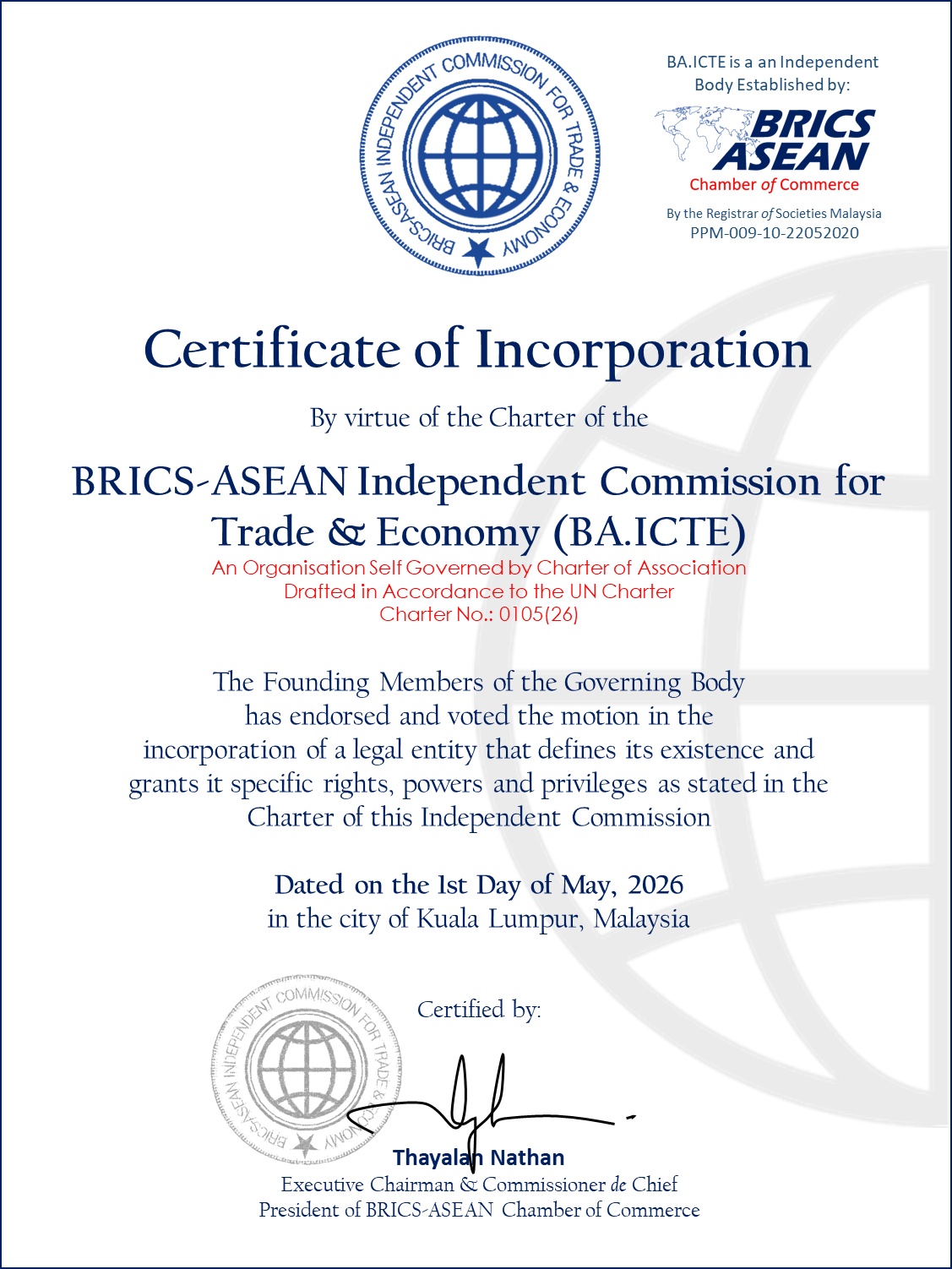 Sample Trade Commissioner seals — by Region and by Industry Expertise
